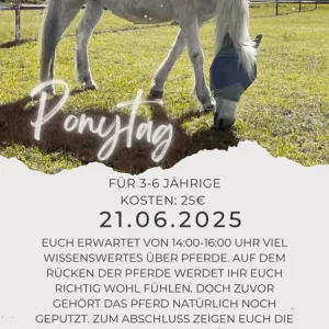 Ponytag Juni 2025